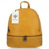BEE BAG Modny Plecaczek Damski Dolly Żółty